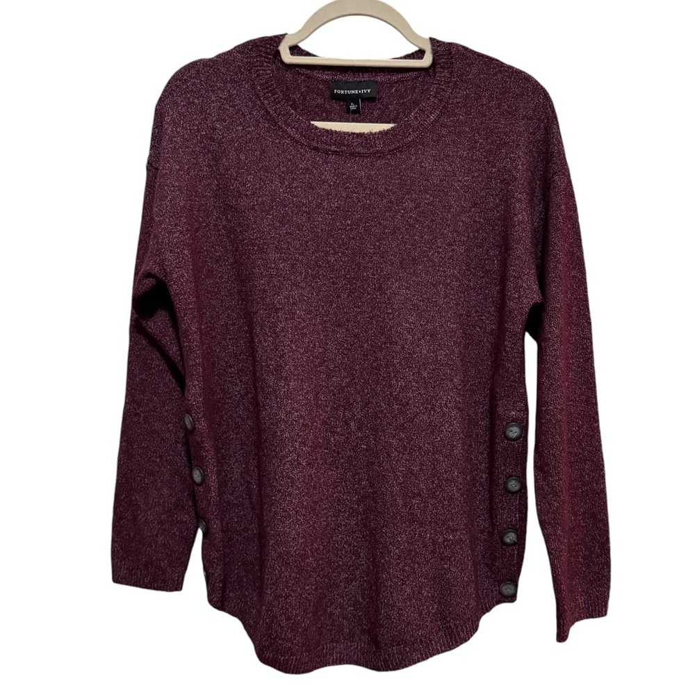 Fortune+ Ivy - Burgundy sweater - NWT - size L